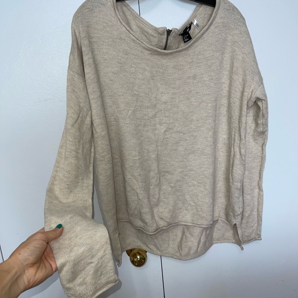 H&M wool blend loose fit sweater - Picture 7 of 8